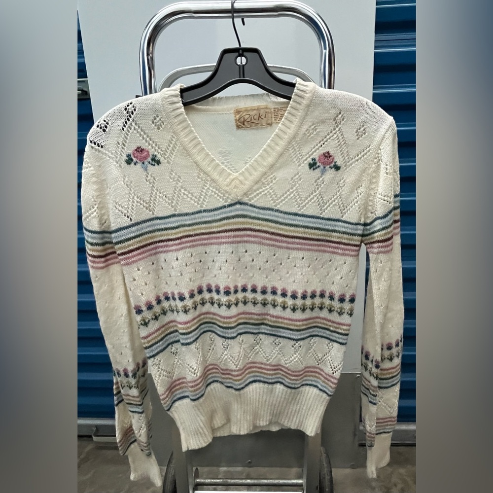 Vintage Ricki knitted sweater